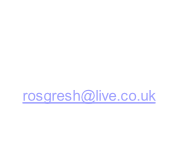 Chairperson Ros Gresham 26 Wellingborough Rd	 01536 791943	 rosgresh@live.co.uk